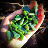 10x Greenstone / Nephrite Jade Pendant Pieces