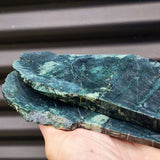 1kg Raw New Zealand Greenstone / Pounamu Carving Slices (R14B222)