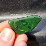 Natural Greenstone Pendant Necklace (AJJC2453)