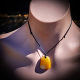 Agate Stone Pendant Necklace (1BBB308)