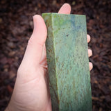 663g Raw Nephrite Jade Carving Slice (R14B650)