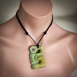 Natural Jade Manaia Pendant Necklace (N2128)