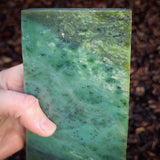 811g Raw Nephrite Jade Carving Slice (R14B668)