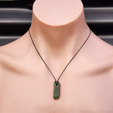 New Zealand Greenstone Pounamu Pendant Necklace (AJJC2311)
