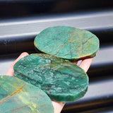 1kg PK Raw Nephrite Jade / Greenstone Carving Slices (R14B514)