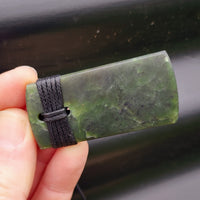 NZ Greenstone Pounamu Toki Pendant Necklace (N250)