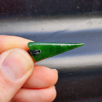 New Zealand Greenstone Pounamu Pendant Necklace (AJJC2333)