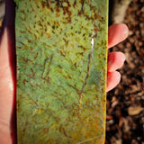 775g Raw Nephrite Jade Carving Slice (R14B726)