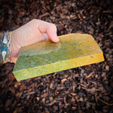 790g Raw Nephrite Jade Carving Slice (R14B656)