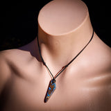 Australian Boulder Opal Freeform Pendant Necklace (1BBB324)