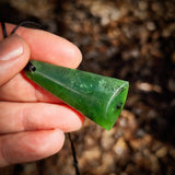 Natural Jade Toki Pendant Necklace (N1108)