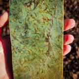 768g Raw Nephrite Jade Carving Slice (R14B717)