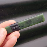 NZ Greenstone Pounamu Toki Pendant Necklace (N241)