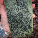 1034g Raw Nephrite Jade Carving Slice (R14B651)
