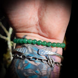 6mm Natural Aventurine Elastic Bracelet