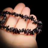 Amber Teething Necklace - Polished Cherry Chip