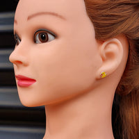 925 Sterling Silver Rubber Duck Stud Earrings