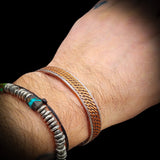 Copper Magnetic & Steel Cuff Bracelet