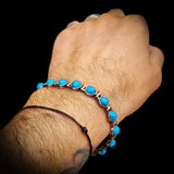 Copper Magnetic & Turquoise Chain Bracelet
