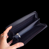 Genuine Leather & Cow Hair Purse - Color Splash Pink