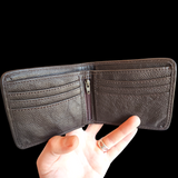 Genuine Leather & Cow Hair Wallet