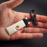 Koru Toki Bone Carving Pendant Necklace