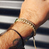 New Zealand Greenstone Macrame Bracelets (Tan)