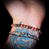 Natural Rhodonite Elastic Bracelet