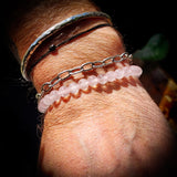 Rose Quartz Elastic Bracelet