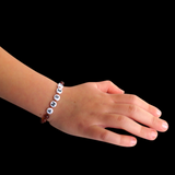 Custom Name Amber Teething Bracelet / Anklet