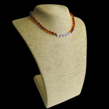 Custom Name Amber Teething Necklace