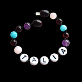 Custom Name Amber Teething Bracelet / Anklet