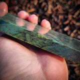 617g Raw Nephrite Jade Carving Slice (R14B699)