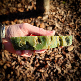 571g Raw Nephrite Jade Carving Slice (R14B736)