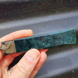 XL NZ Greenstone Pounamu Toki Pendant Necklace (N456)