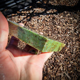 560g Raw Nephrite Jade Carving Slice (R14B756)