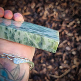 745g Raw Nephrite Jade Carving Slice (R14B688)