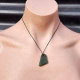 Nephrite Jade / Greenstone Pendant Necklace (AJJC2485)