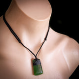 Natural Jade Toki Pendant Necklace (N2121)