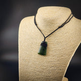 Natural Jade Toki Pendant Necklace (N2228)