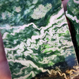 627g Raw Nephrite Jade Carving Slices (R14B682)