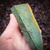 560g Raw Nephrite Jade Carving Slice (R14B652)