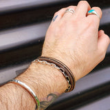 Handmade Rustic Copper Cuff Bracelet