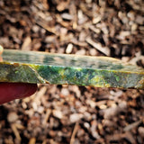 754g Raw Nephrite Jade Carving Slice (R14B770)