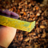 615g Raw Nephrite Jade Carving Slice (R14B714)