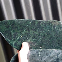 1kg Raw New Zealand Greenstone / Pounamu Carving Slices (R14B252)