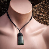 Natural Jade Toki Pendant Necklace (N1179)