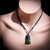 Nephrite Jade / Greenstone Toki Pendant Necklaces (N586)