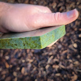 532g Raw Nephrite Jade Carving Slice (R14B693)