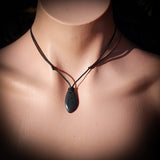 Australian Fairy Opal Freeform Pendant Necklace (1BBB322)